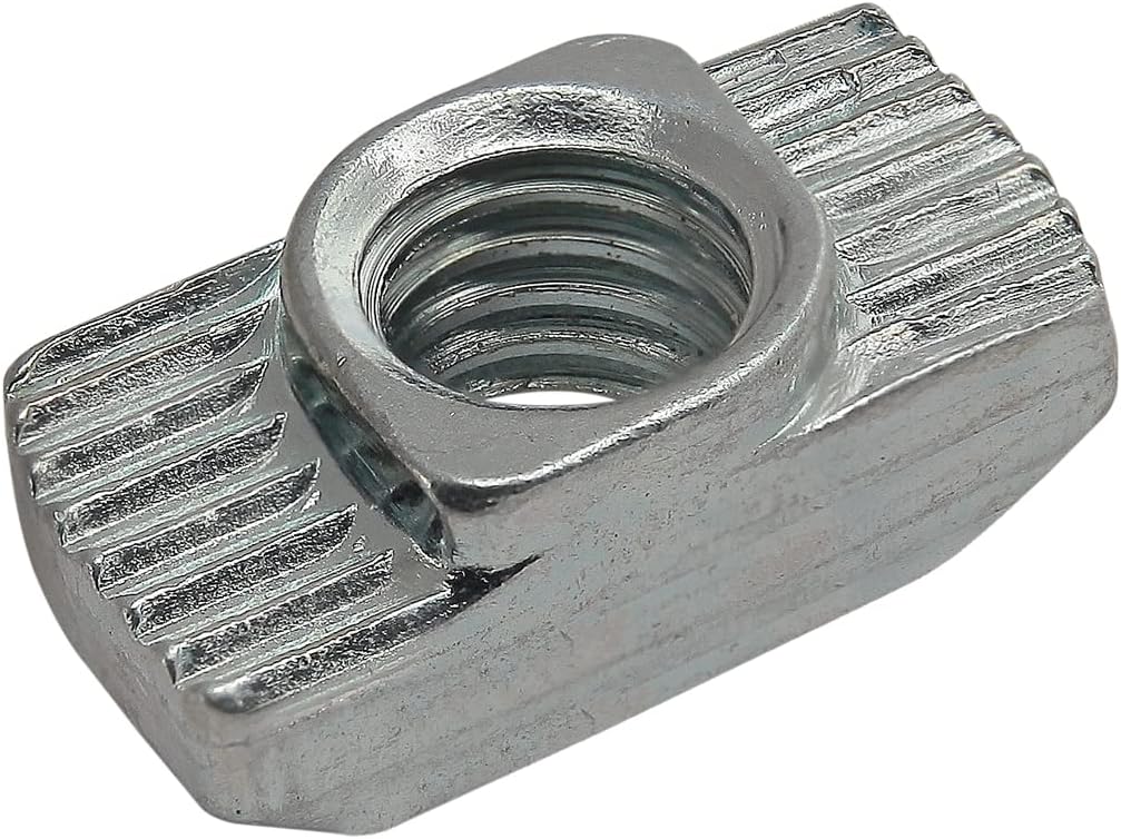13117, 30 Series M6 x 1.0 Standard Drop in T-Nut Steel (10 Pack)