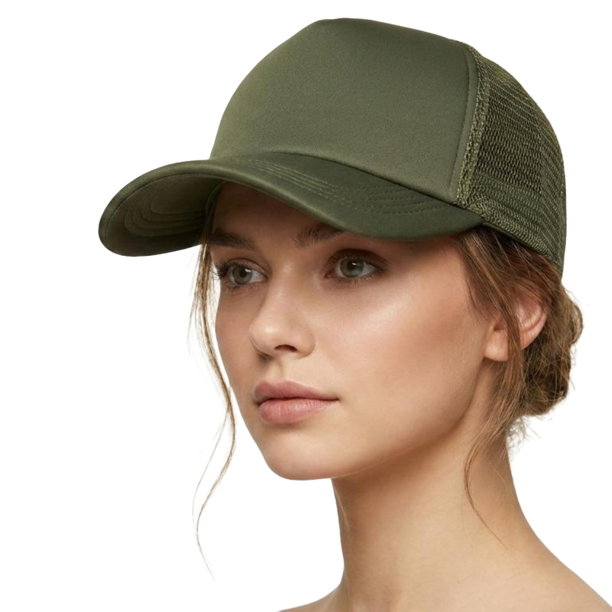 jamont Stylish Mesh Back Trucker Hat with Adjustable Closure | Lightweight and Breathable Summer Baseball Cap with Curved Brim | Sports Cap for Outdoor Activities-picture-27