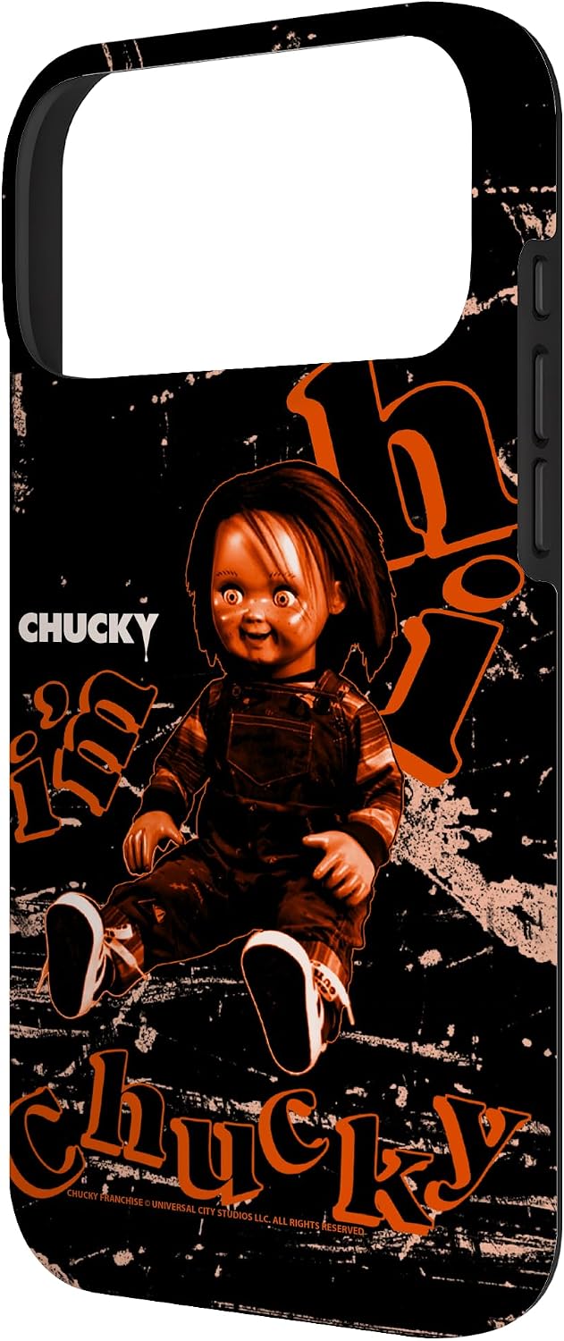 Chucky Hi I’m Chucky Lurking in The Dark Doll Case for iPhone 17 Pro Max