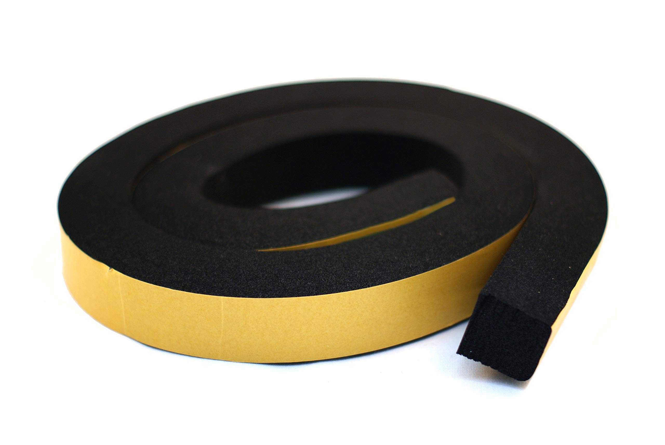 Striscia Di Tenuta In Spugna Autoadesiva In EPDM Schiuma Nera In Gomma Schiuma Nera Forte Guarnizione Di Tenuta Anticollisione Adesiva Su Un Solo Lato Mxbc - Foto 6