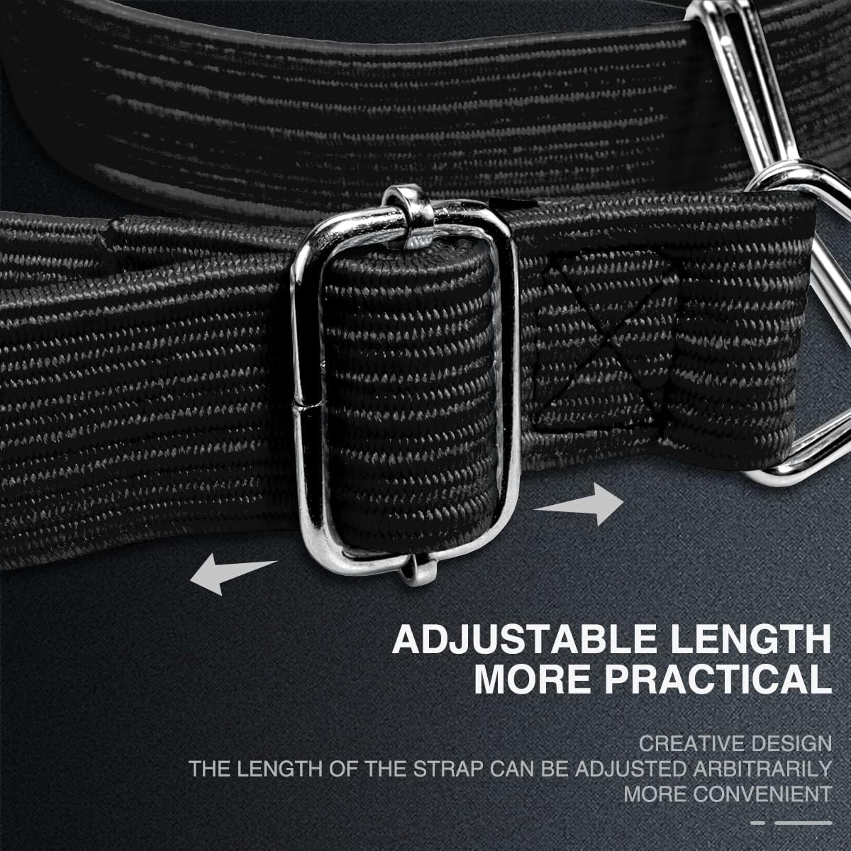 4 Pcs Adjustable Flat Bungee Straps 80 Inches Heavy Duty Bungee Cords with Metal Buckle Hooks Elastic Band Perfect Luggage Strap for Bike Motorcycle Truck Outdoor Camping Traveling (Black)
