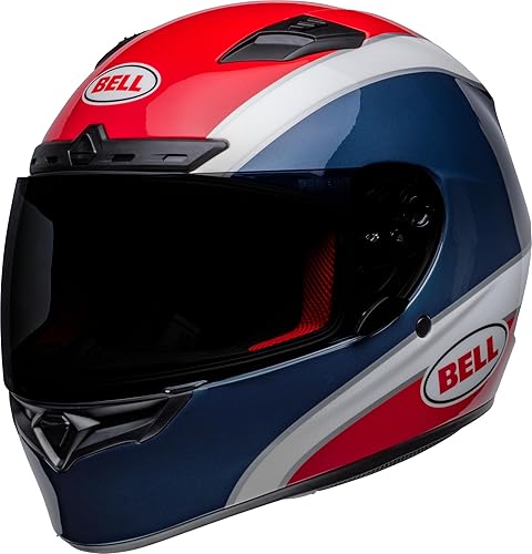 Miniatura 4 de BELL Qualifier DLX MIPS Casco urbano (clásico azul marino brillanterojo, tamaño grande)