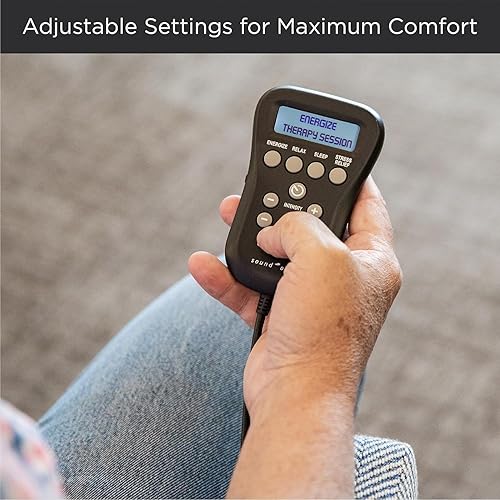 Miniatura 5 de Sound Oasis Sistema de terapia vibroacústica Plus, los sonidos desarrollados por el Dr. ayudan a relajarse. Vibración de baja frecuencia, música