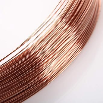 T2 Solid Bare Copper Round Wire 99.9% Pure Copper ,The Wire Diameter is: 3mm,Weight: 1KG