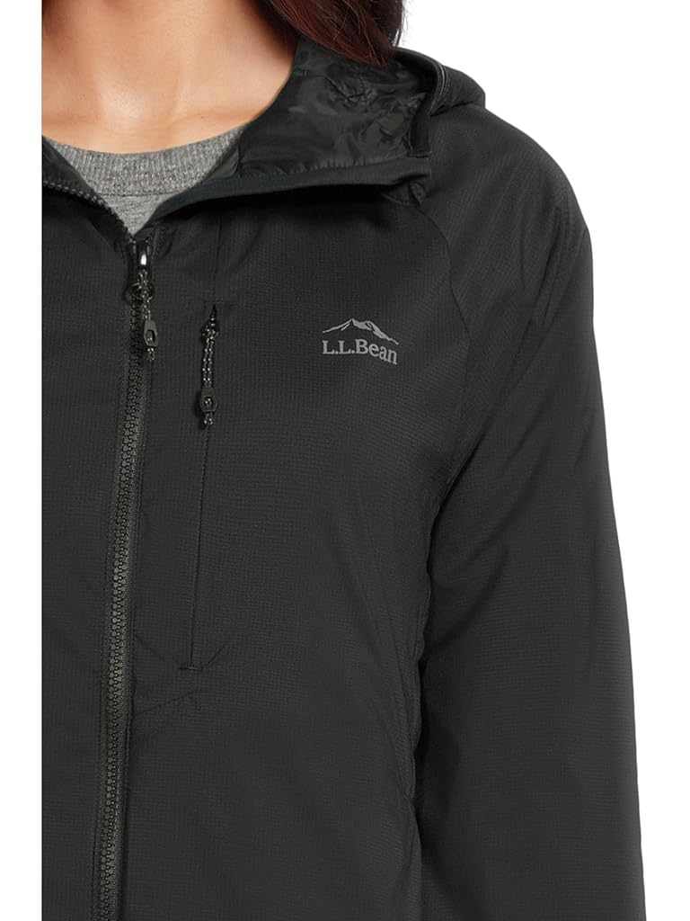 Black L.L.Bean Primaloft Packaway Air Hoodie