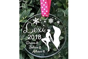 Color Guard Ornament: Honoring Color Guard Athletes