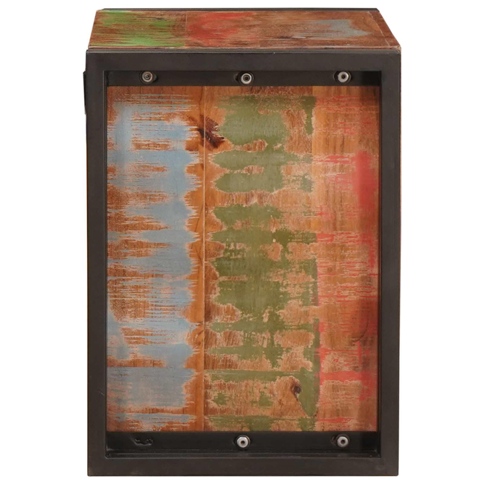 Scaffale per vino marrone, 60 x 45 x 33 cm, in legno massiccio anticato, per cucina, sala da pranzo, soggiorno, cantina, bar di casa