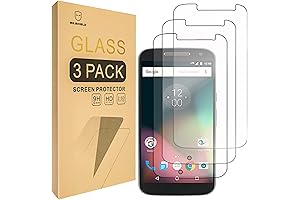 [3-PACK] Designed For Motorola Moto G4 / Moto G (4th Generation) Tempered Glass Screen Protector