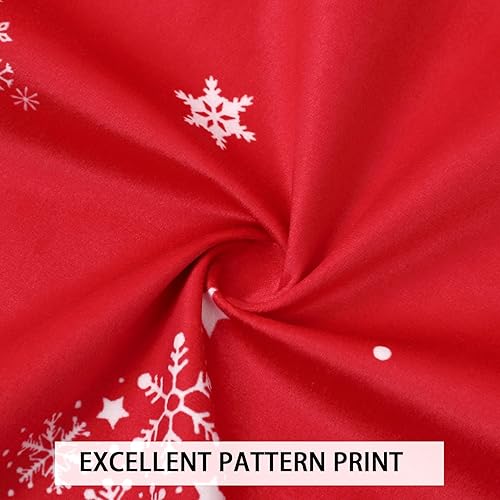 Miniatura 4 de Cortina de cocina de terciopelo navideño para decoración de Navidad, cortina de café de 30 pulgadas, cortinas de ventana con bolsillo para barra