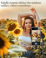Vista 8 de Girador de páginas Kindle con control remoto para Kindle Paperwhite Oasis EReaders Kobo, Kindle Clicker Page Turner para iPhone, iPad, tabletas