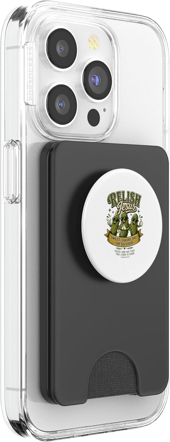 Taste and See The Lord is Good Psalm 34 8 Taste and See PopSockets PopWallet for MagSafe