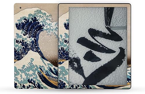 Vista 14 de MightySkins Skin - Funda de vinilo compatible con Yaxa Kindle Scribe (2022), color morado sólido, protectora, duradera y única, fácil de aplicar