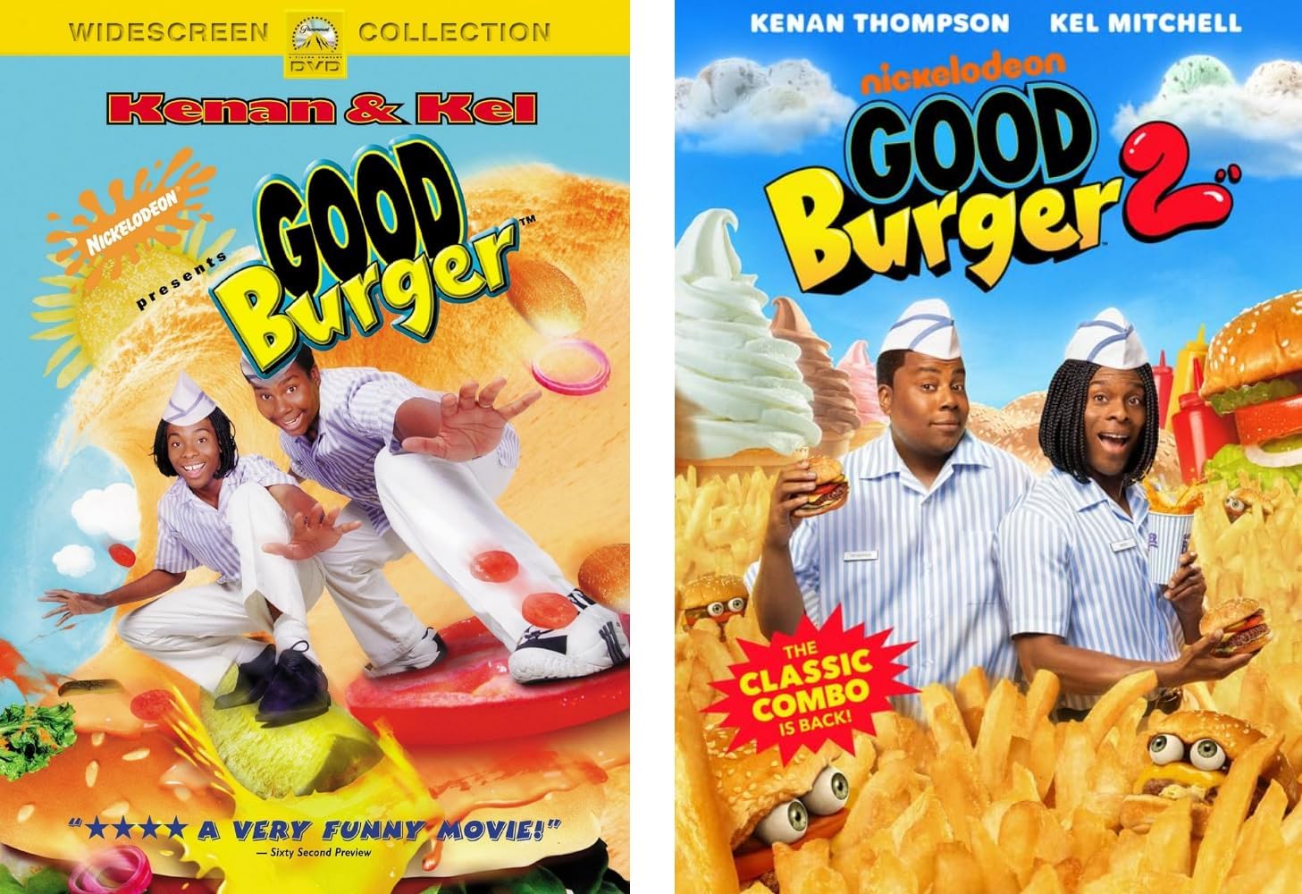 Good Burger 2 Film Collection - Good Burger [1997] and Good Burger 2 [2023] - DVD Set