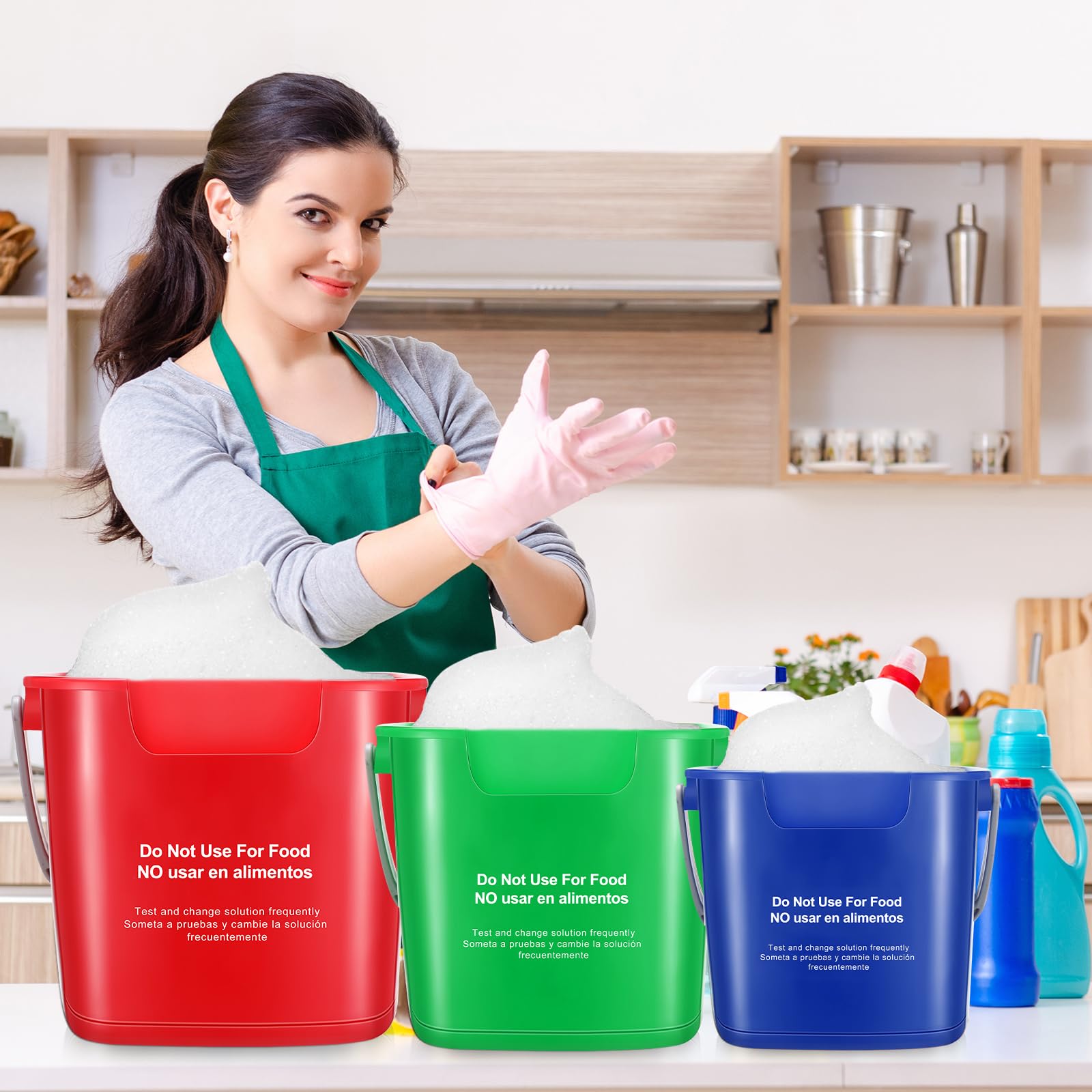 衛生日用品 summer Amazon.com: LemonRoad 3 Pcs Cleaning Bucket Small Sanitizing
