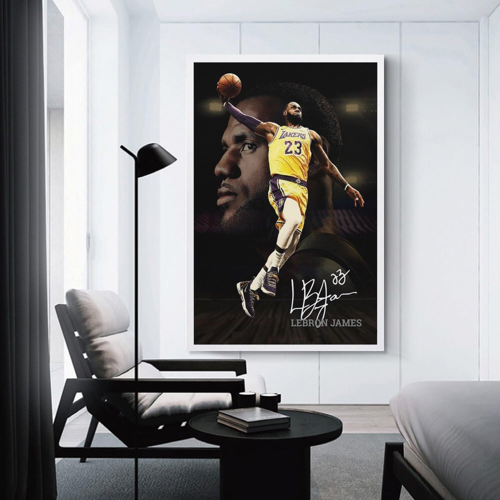 非売品  レブロンジェームス  絵巻物 ポスター Amazon.co.jp: Lebron Jamesバスケットボールキングスーパー