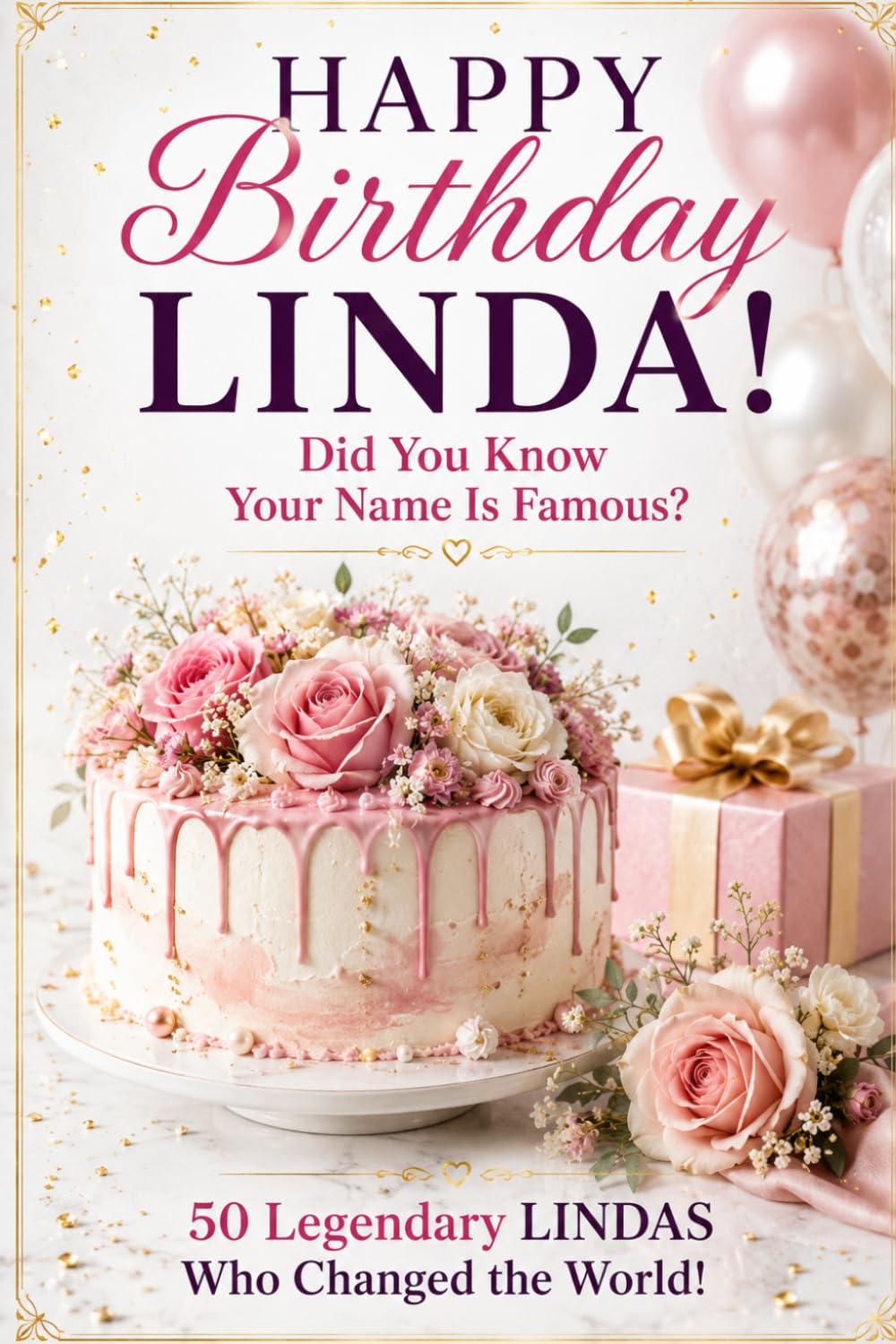 Happy Birthday, LINDA! Did You Know Your Name Is Famous?: 50 Legendary Lindas Who Changed the World