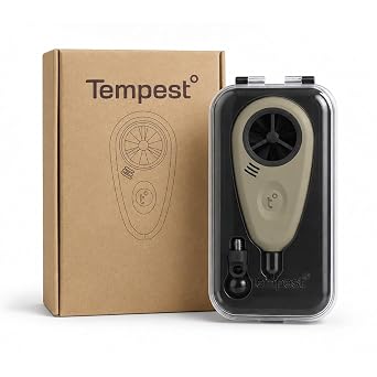 Tempest Precision Shooting Meter, Bluetooth Weather Meter & Anemometer