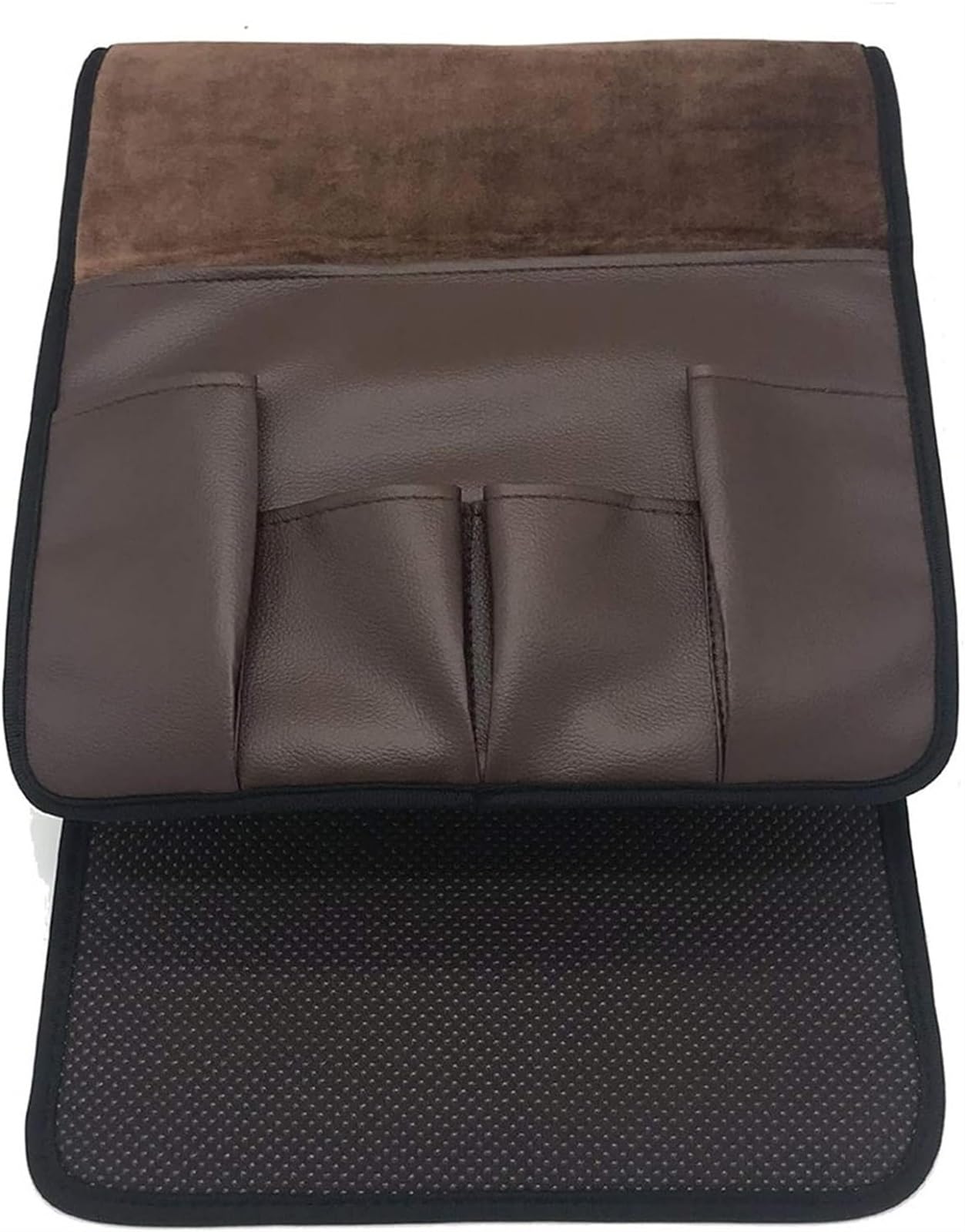 Tasche organizer for braccioli del divano, borsa portaoggetti sospesa, 5 tasche for sedia, borsa portaoggetti salvaspazio, organizer antiscivolo for divano, bracciolo laterale for la casa, telecomando