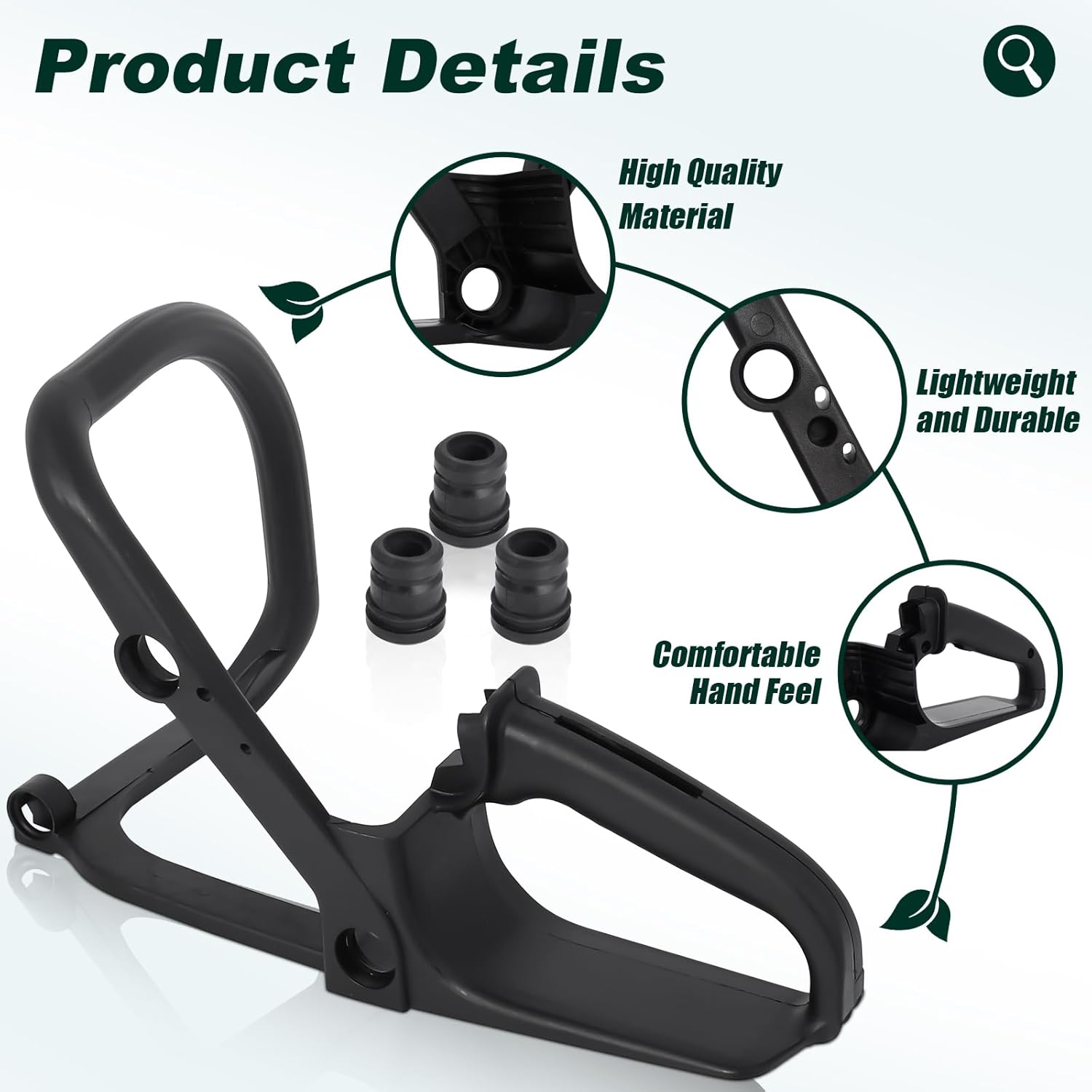 Podoy MS170 Chainsaw Handle Parts Compatible with Stihl MS180 017 018 Parts with Buffer 1130 791 4901 Chainsaw Tune Up Kit