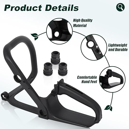Miniatura 3 de Podoy Piezas de mango de motosierra MS170 compatibles con Stihl MS180 017 018 piezas con amortiguador 1130 791 4901 Kit de afinación de motosierra