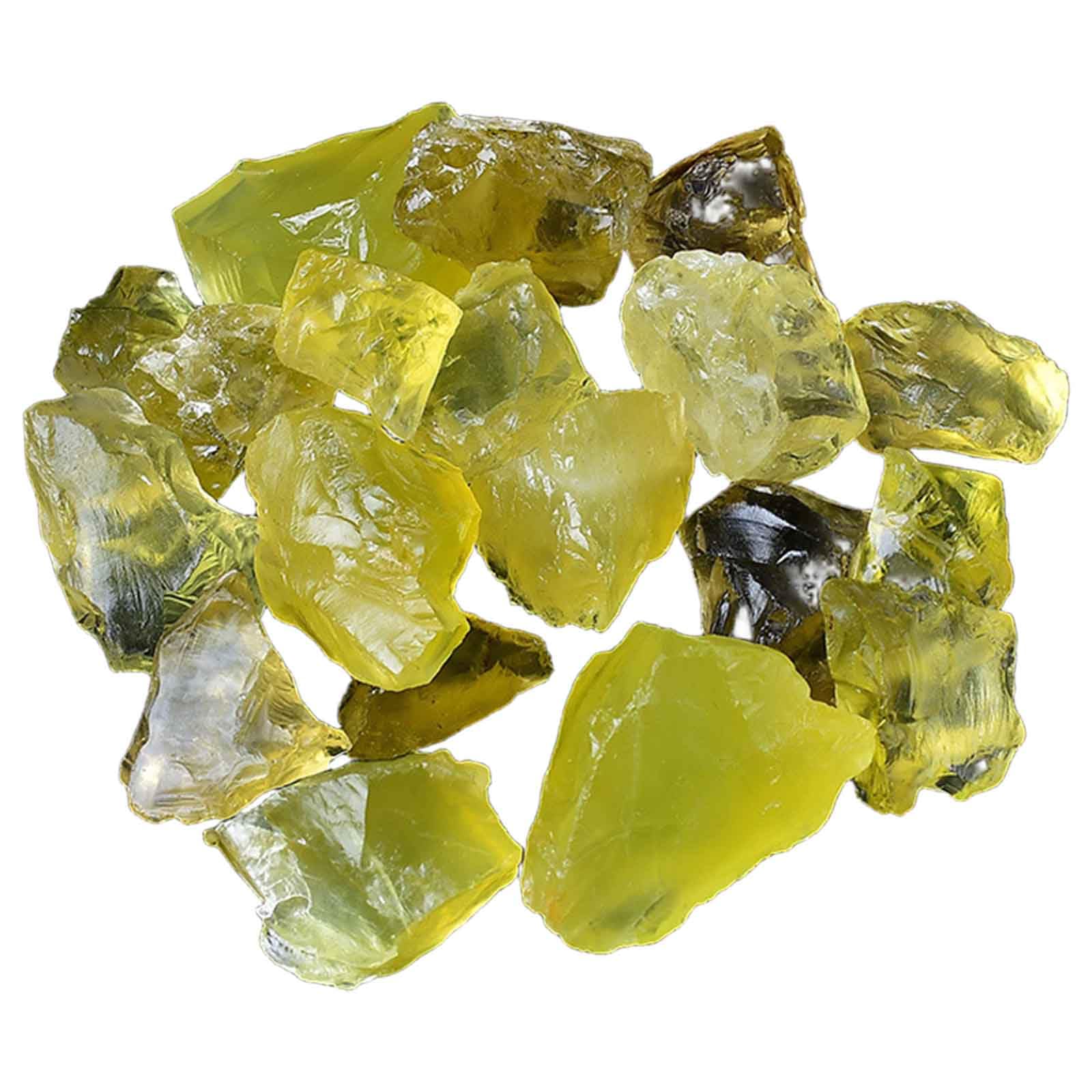 FLYIODFCXV crystal stone, Natural Citrine Raw Crystals, for Tumbling, Cabbing, Fountain Rocks, Decoration, Polishing(900g)