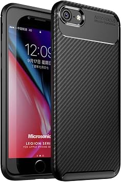 Microsonic Apple iPhone SE 2022 i in K l f Legion Series Siyah [iPhone SE 2022 ile Uyumlu K l f - Siyah]