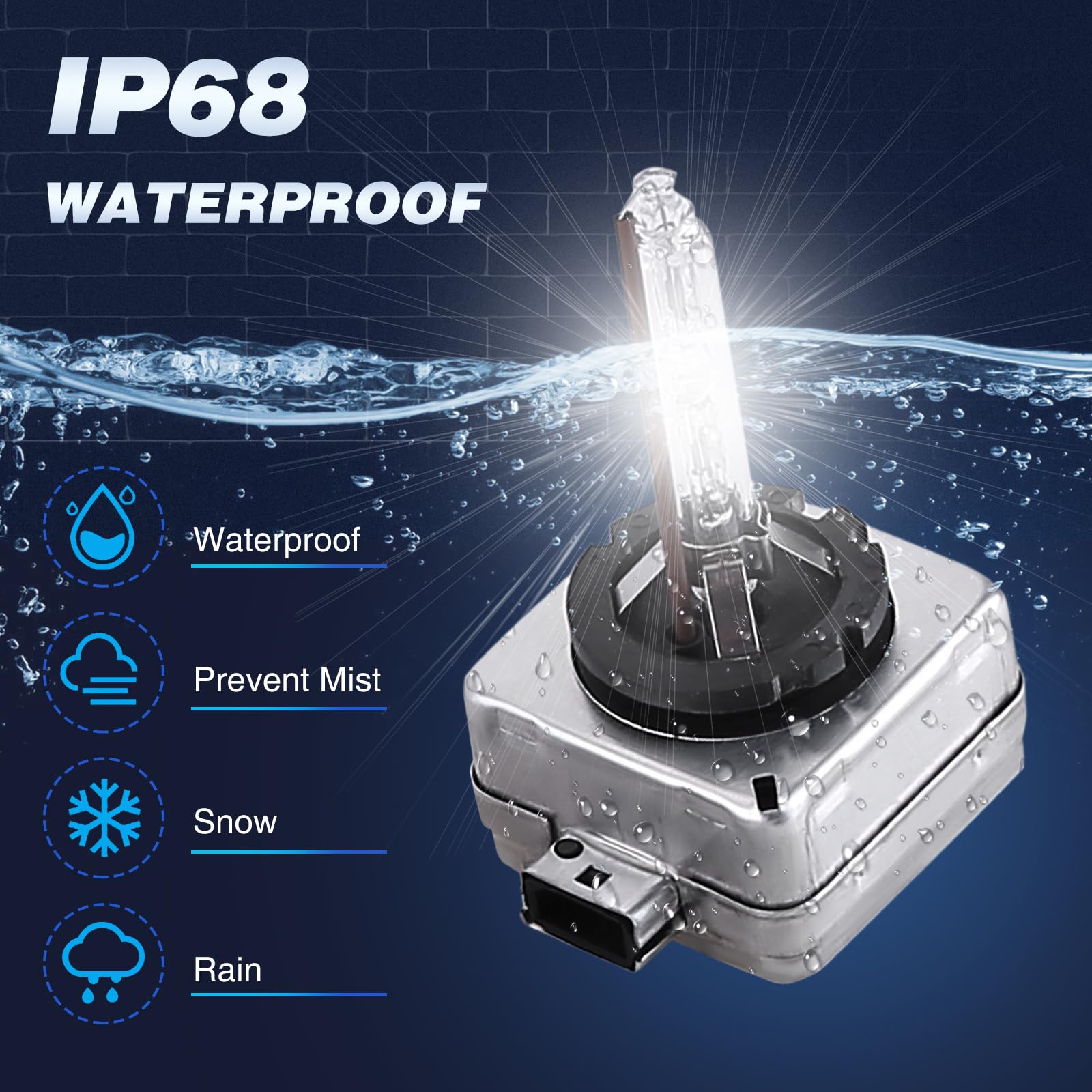 HSUN BA9S T4W LED Bulbs,High Power 20LED SMD3014 Chipset Canbus Error Free with 880LM Extremely Bright Bulbs for Dome Reading Light and Indicator,2 Pack,6000K White