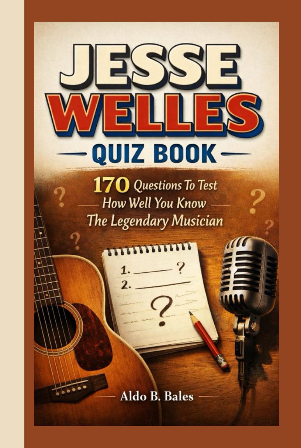 JESSE WELLES QUIZ BOOK: 170 Questions To Test How Well You Know The Legendary Musician