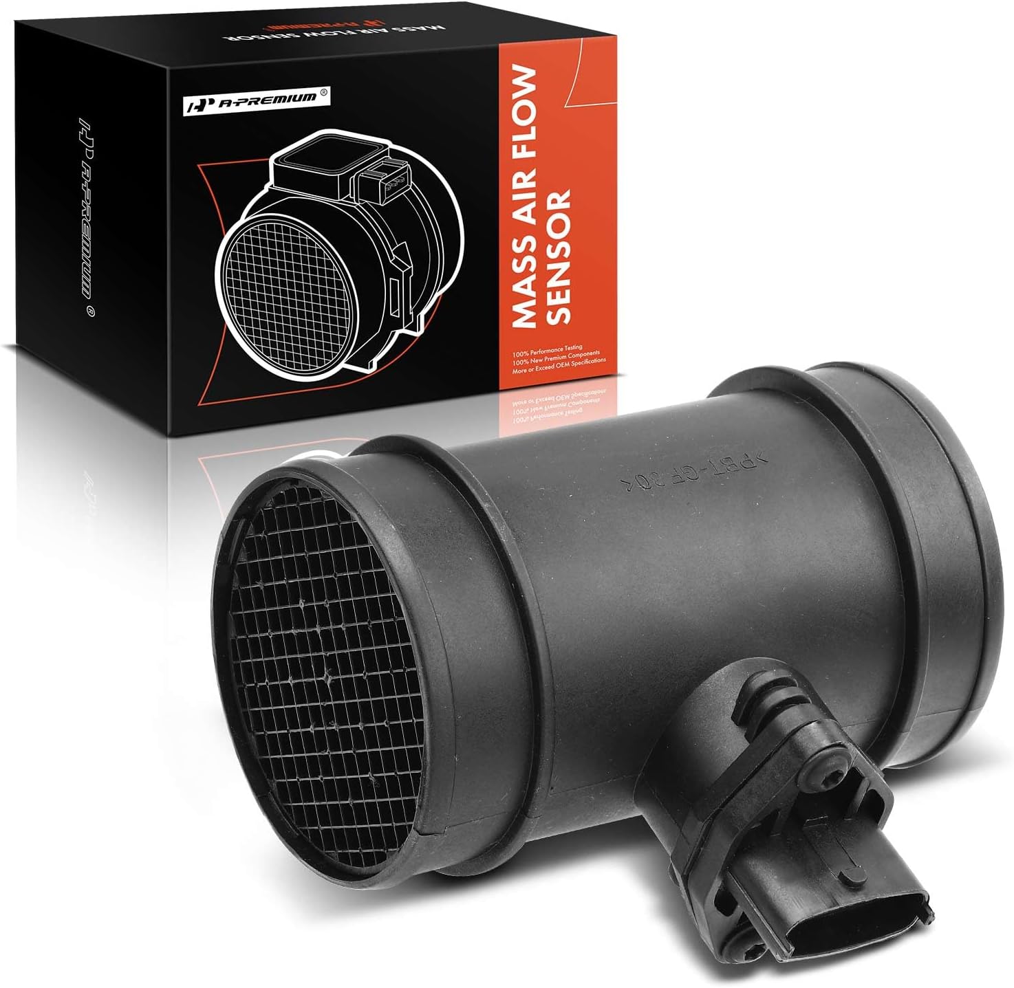 A-Premium Mass Air Flow Sensor Meter Assembly - [W/ 5Pins] - DOHC, 6Cyl 3.0L - Compatible with Cadillac Catera 1999-2001 & Saturn L300 2001-2003, LS2 LW2 2000, LW300 2001-2003