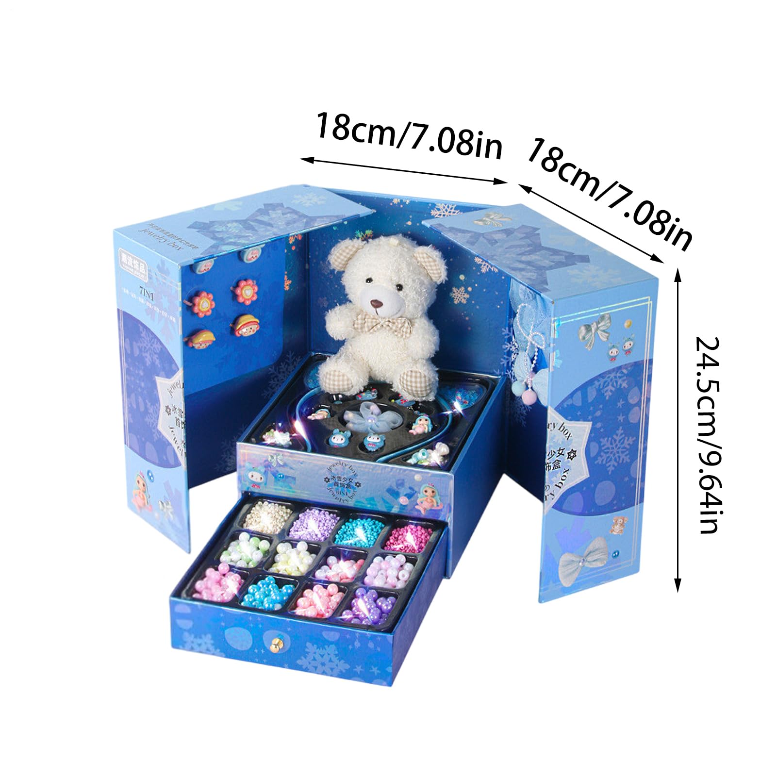 Kit de bricolage de bracelet pour adolescentes et filles - 9,65 pouces