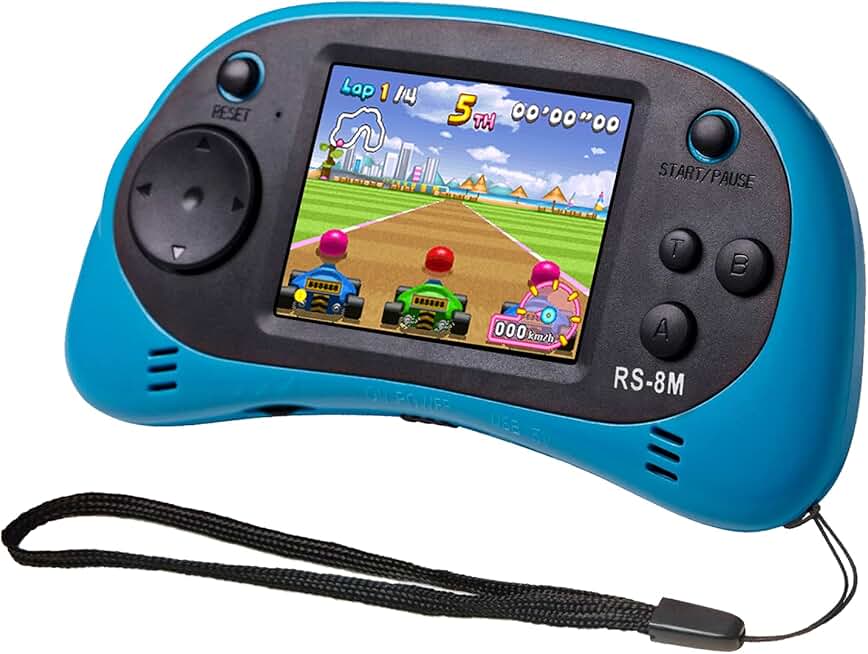 Kids Handheld Portable Video Game Player with 200 Games - 16 Bit 2.5 Inch Screen Mini Retro Electronic Machine for Boys Girls