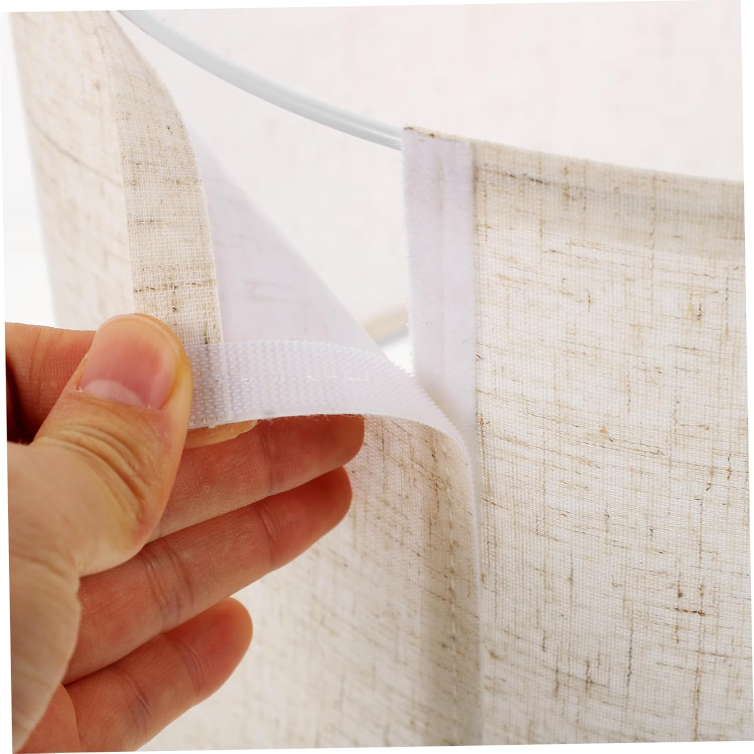 Small Lampshade Cover Chandelier Shade Desktop Lamp Removable Fabric Light Fixture Decor