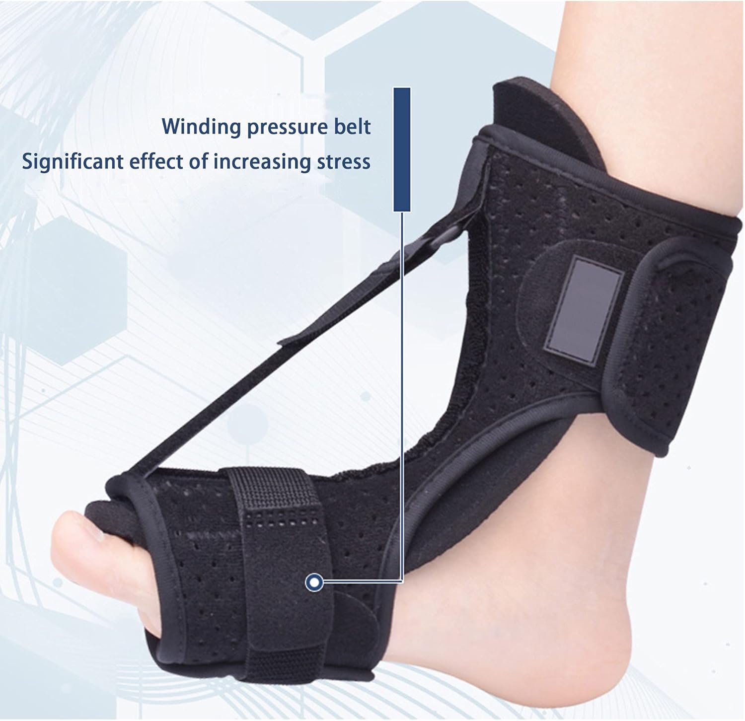 Foot Drop Orthosis Support for Drop Foot Nerve Injury Achilles Tendonitis Plantar Fasciitis Stroke Bone Fracture Motor Nerve Damage Muscular Dystrophy Effective Relieve Pain