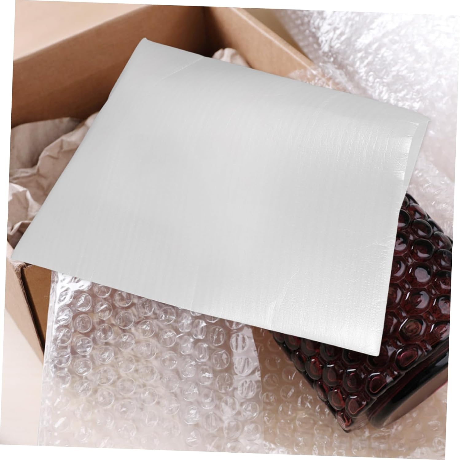 100pcs Cushioning Foam Bag for Shipping Pouches Bulk Epe Pearl Cotton Packaging Pouches Self Seal Bubble for Safe Moving