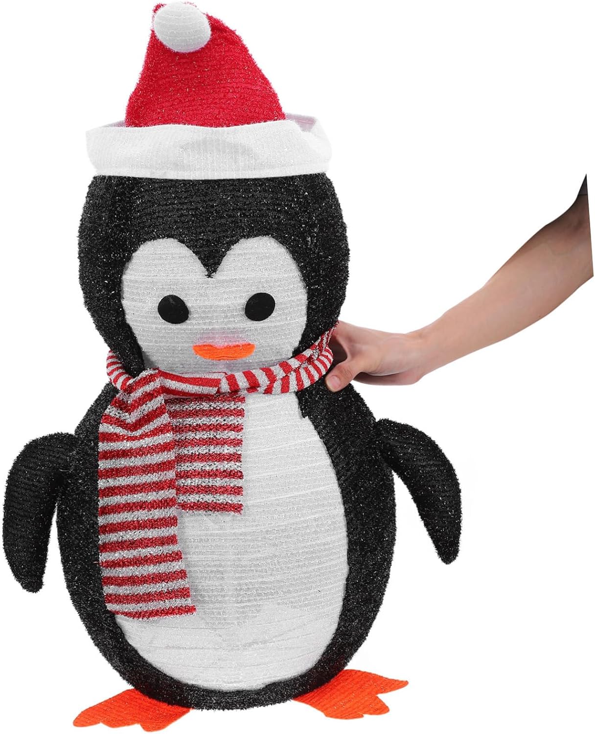 Alipis Lighted Penguin Lanterns Christmas Decorations Weather-Resistant Holiday Decor for Use Festive Penguin Patio Lights Seasonal Displays Party Favors