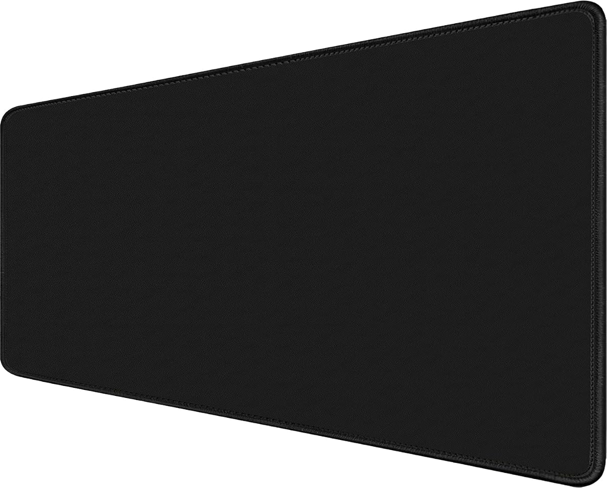 Alfombrilla de ratón grande para juegos, alfombrilla de ratón para teclado extendida XXL con bordes cosidos | Alfombrilla de ratón grande de 31,5 x 15,7 pulgadas, base de goma antideslizante e impermeable, alfombrilla de ratón larga para ordenador de oficina, para trabajo, juegos, oficina, hogar