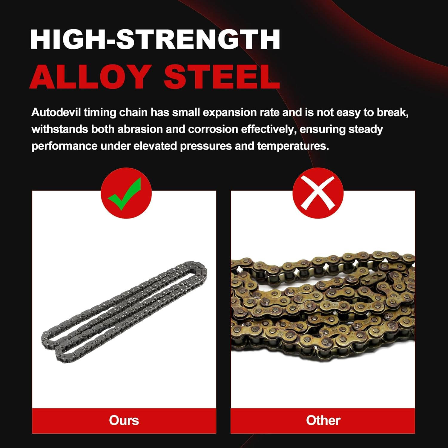 Timing Chain Kit 1.4L Fit for Encore 2013-2015 for Cruze 2011-2015 for Sonic 12-15 for ELR 14-15 for Trax 2015 Car Engine Components with VVT Sprocket Time Cover Pad