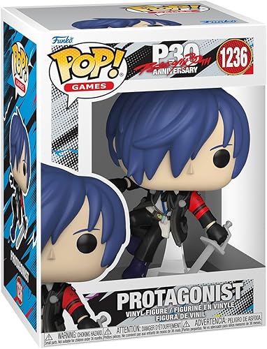 Funko Pop! Games: Persona - 30th Anniversary - Male Protagonist - Figurine en Vi