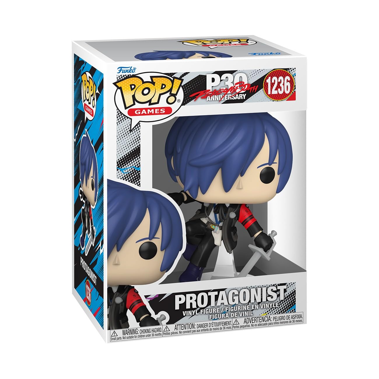 Funko Pop! Male Protagonist (Persona 3) (30th Anniversary)