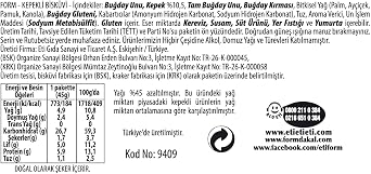 Eti Form Whole Wheat Biscuit 5 x 45 g 2 pack