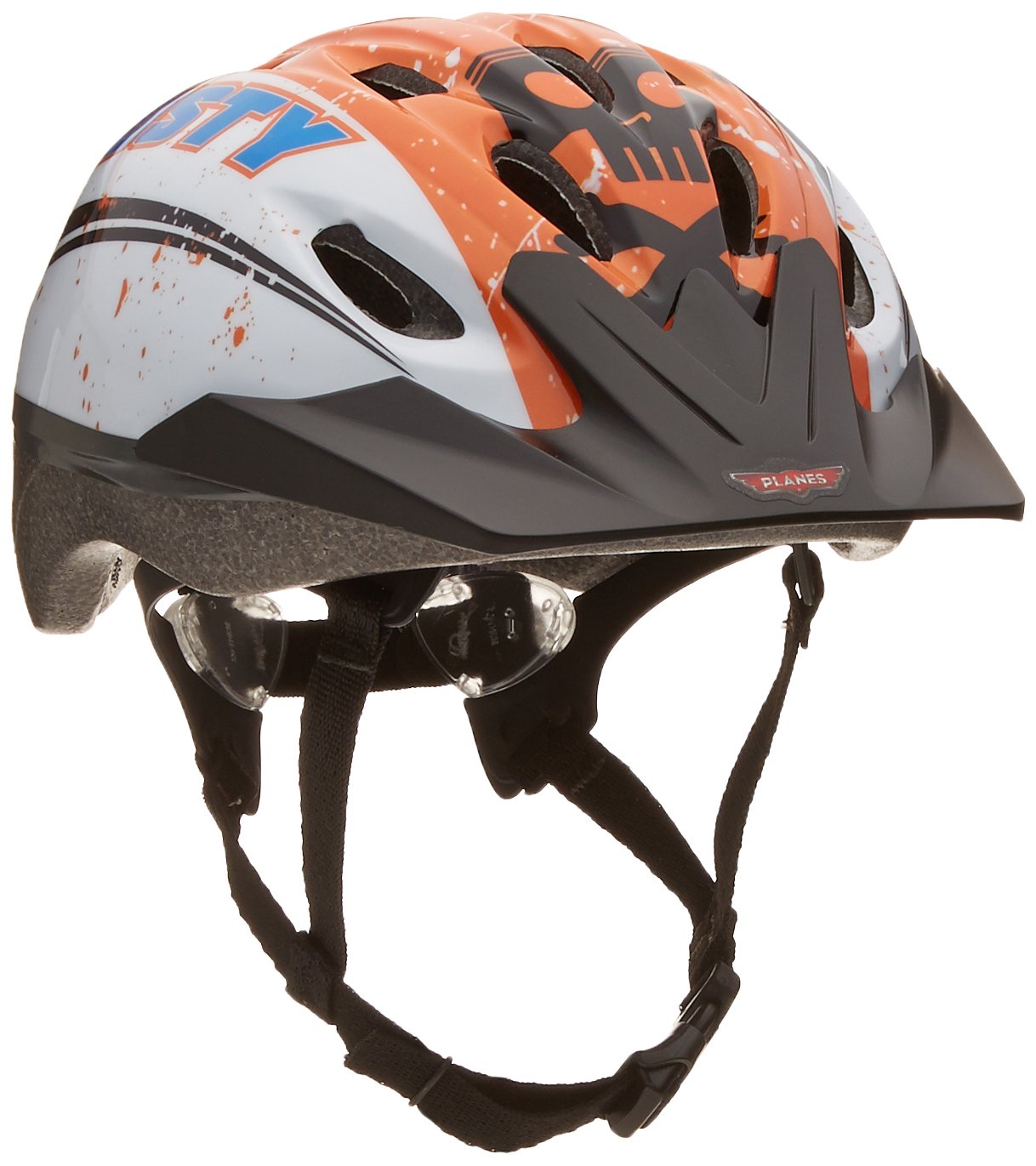 BELL Planes Flying Adventurer Child Helmet, White, Orange (7031695)