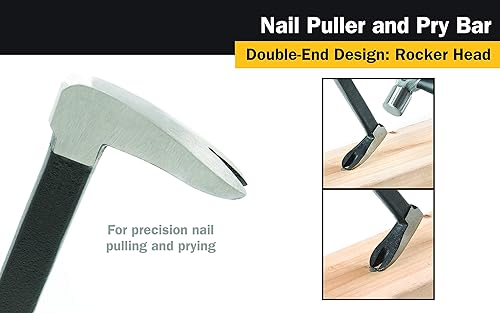 Miniatura 3 de Titan Tools 12209 - Extractor de clavos y barra de palanca de moldeo de 10 pulgadas