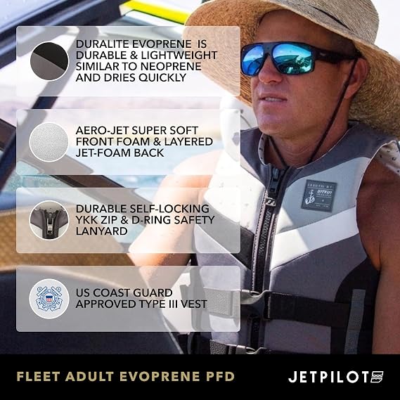 Jetpilot Fleet Evoprene Life Jacket PFD