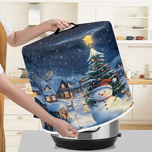 Miniatura 10 de Tutolipy Funda para olla a presión con bolsillo de almacenamiento, compatible con 3, 6, 8 cuartos de galón, accesorios para freidora de aire a