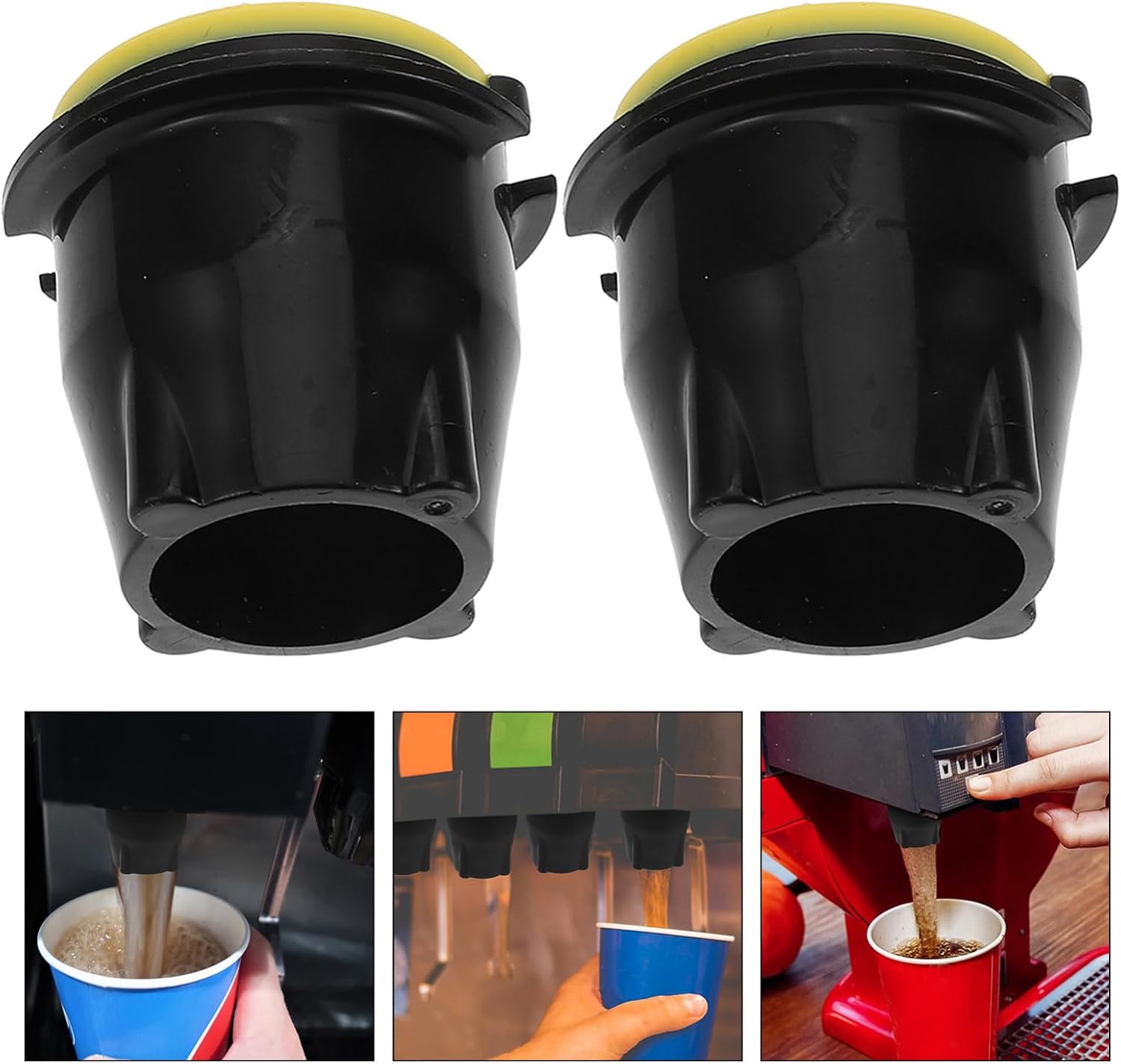 Soda Machine Valve Head Silicone Inner Nozzle for Drink Dispenser Compatible