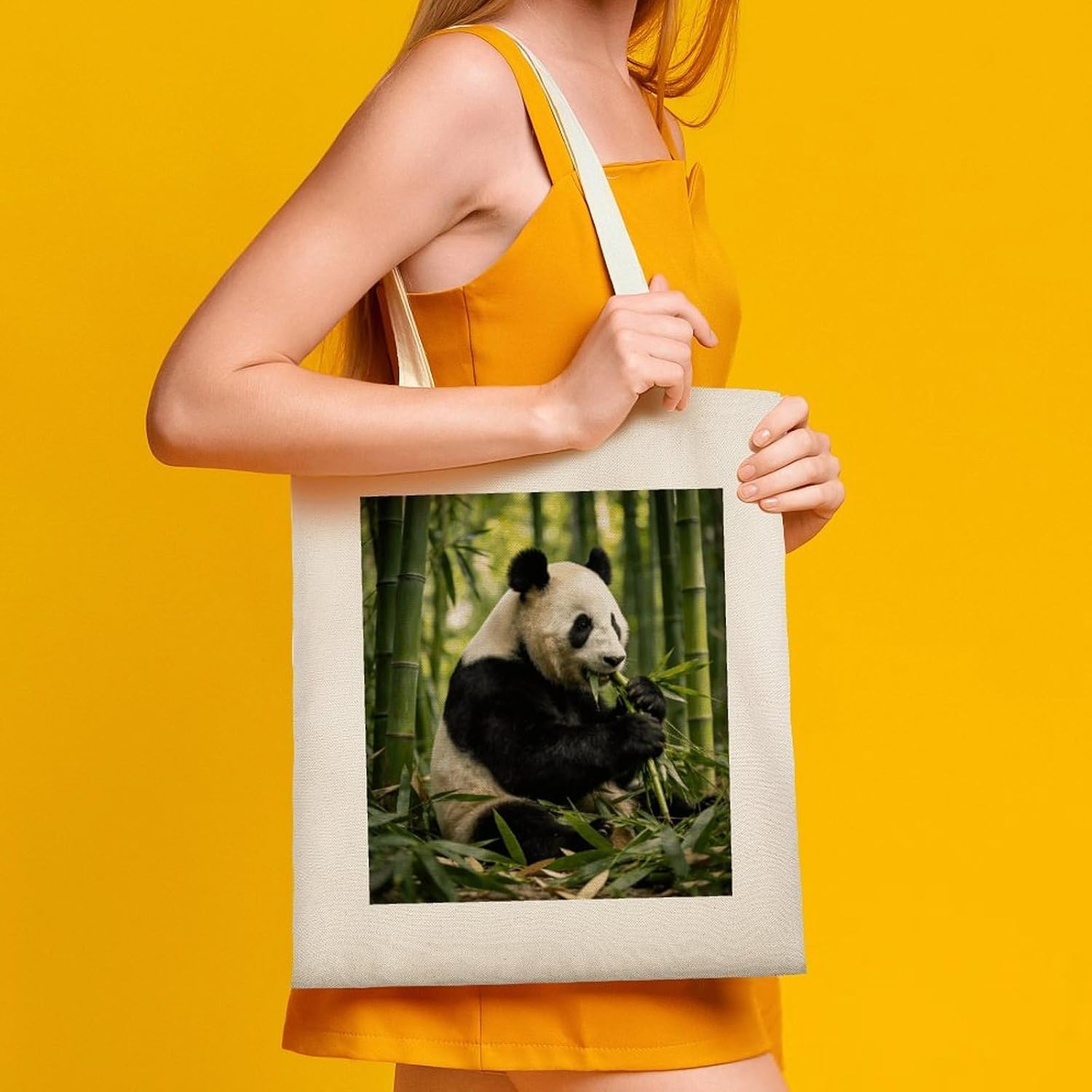 National Treasure Food Delights Canvas Tote Bag Aesthetic Tote Bag image 3