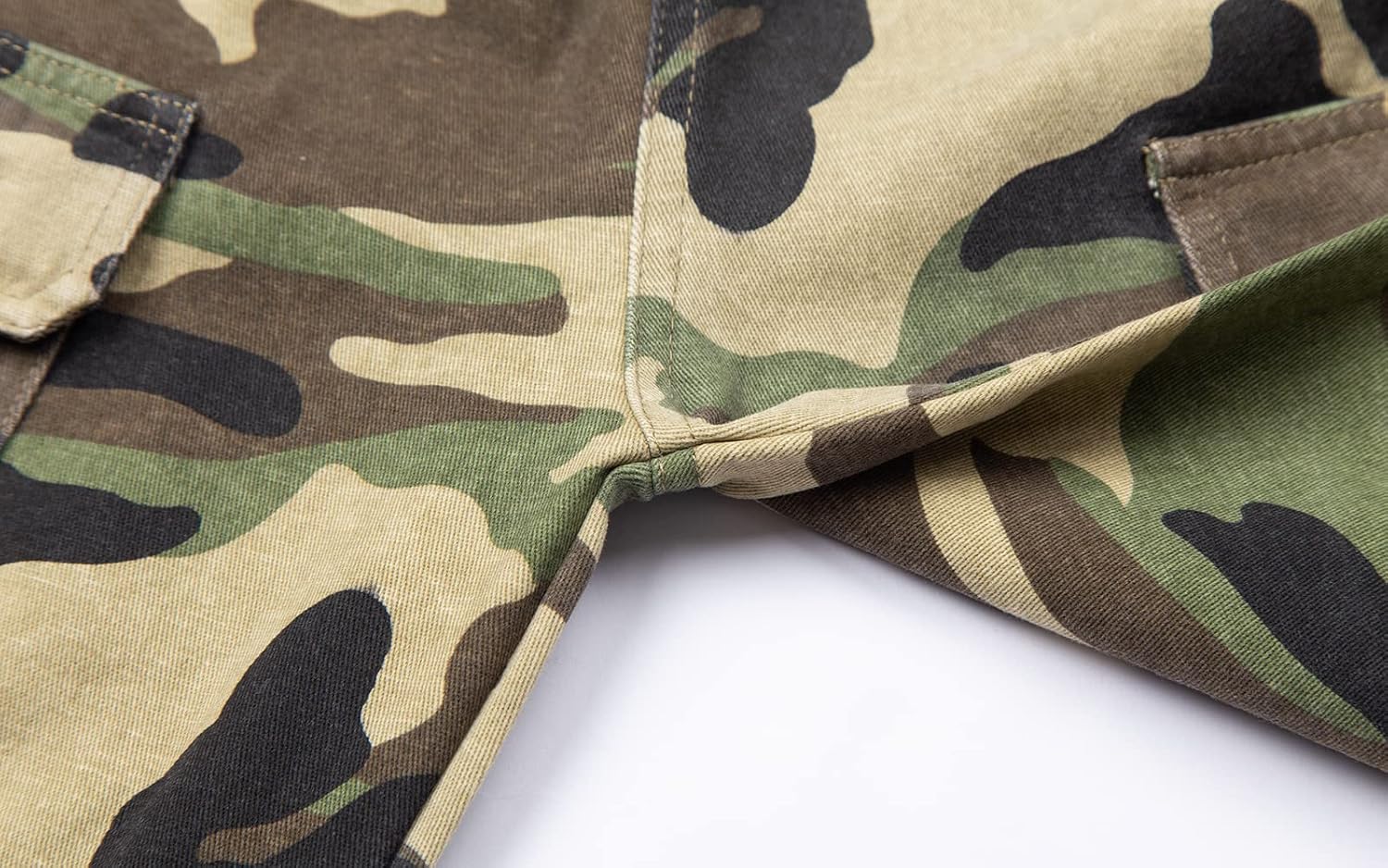 Mud Kingdom Boys Cargo Joggers Pant Elastic Waist with Hoop Pull On Outdoor Woven with Pockets - Image 5