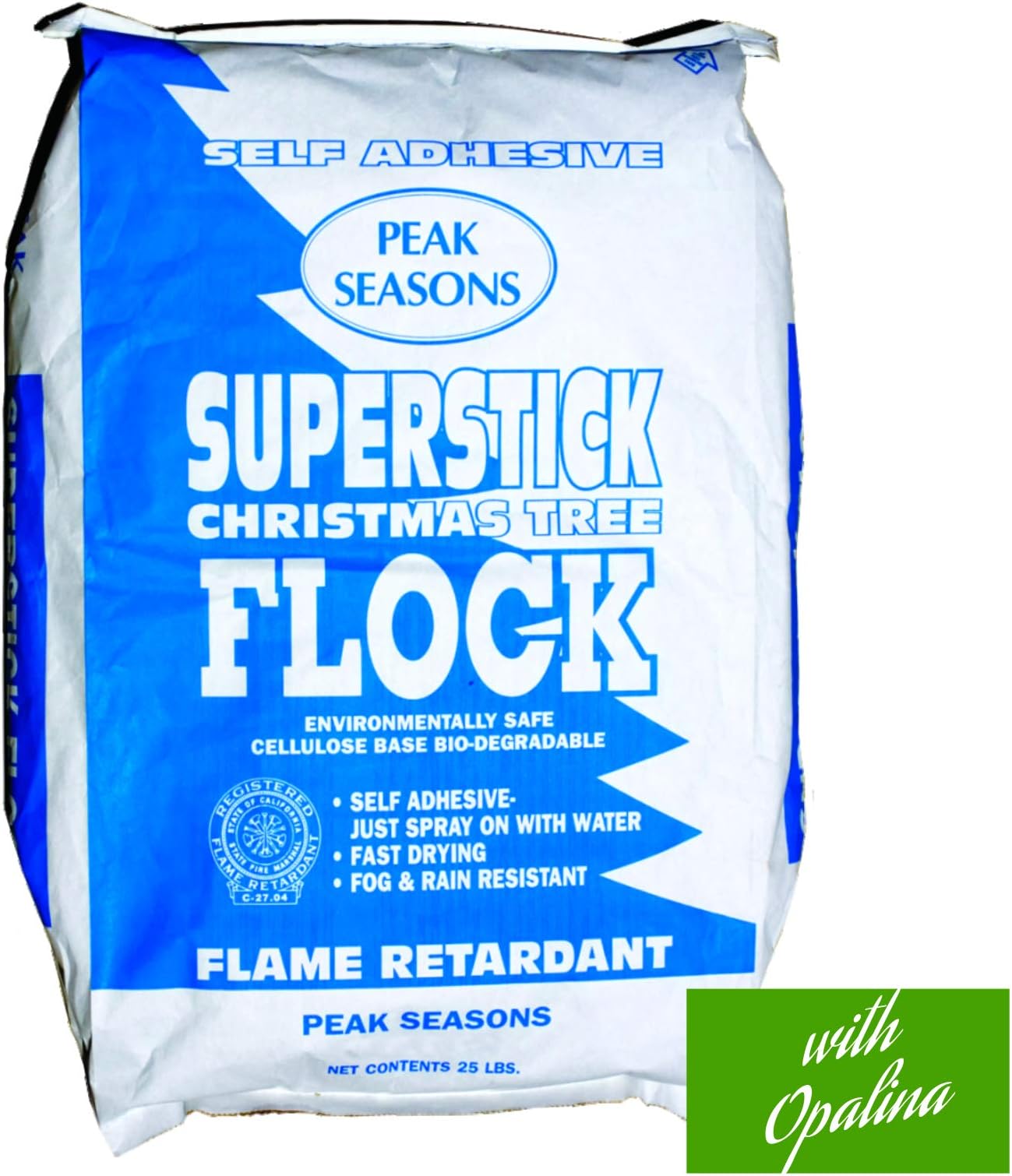 Peak Seasons 11121 25 Lb White Superstick With Opalina