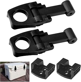 Cooler Cam Latch Compatible with Fatboy, Bird Dog, OVO, Seavilis, Xspec Coolers, Replacement Roto-Molded Cooler Cam Latch Assembly, Tree-line Cooler Latches Replacement (2)