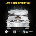 Ant Esports ICE-360 360mm Addressable RGB 2600 RPM AIO I CPU Liquid Cooler - White I Support Intel - LGA115X/1200/1700/1366/2011/2066 & AMD - FM1/FM2/AM2//AM2+/AM3/AM3+/AM4/AM5 gallery image
